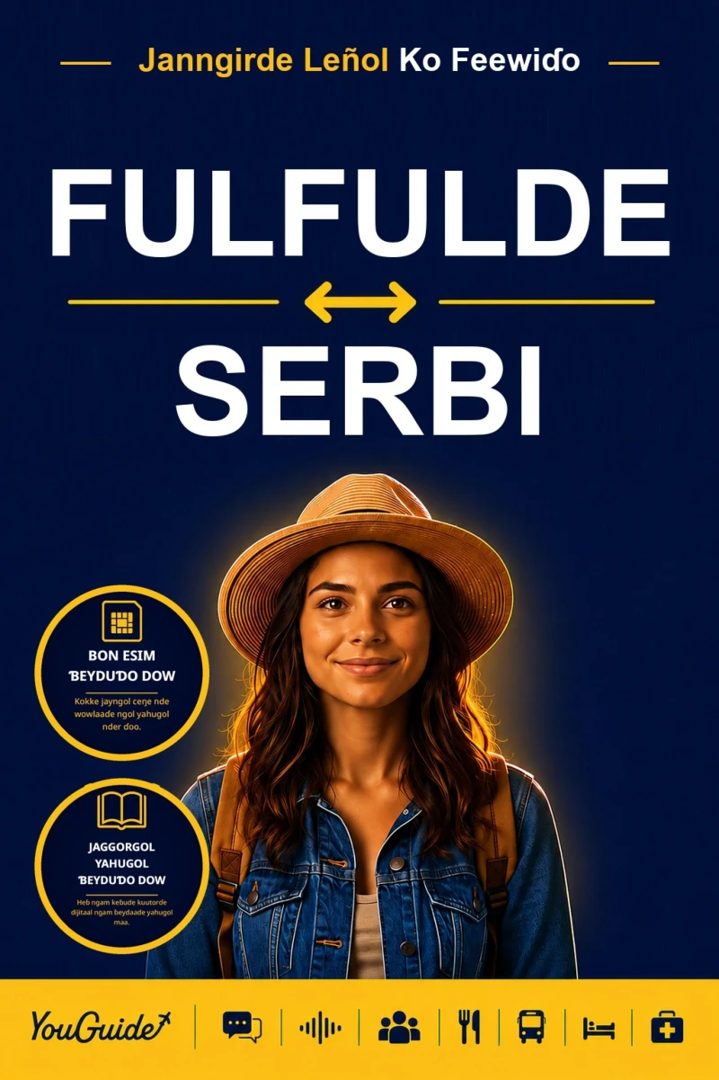 Portada: The Language Guide for Travelers - Fulani to Serbian