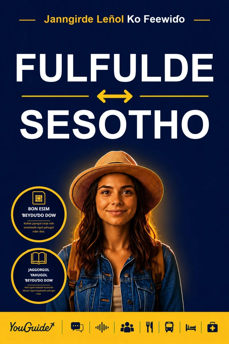 Portada: The Language Guide for Travelers - Fulani to Sesotho