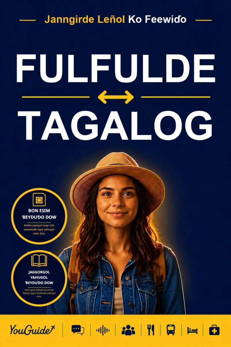 Portada: The Language Guide for Travelers - Fulani to Tagalog