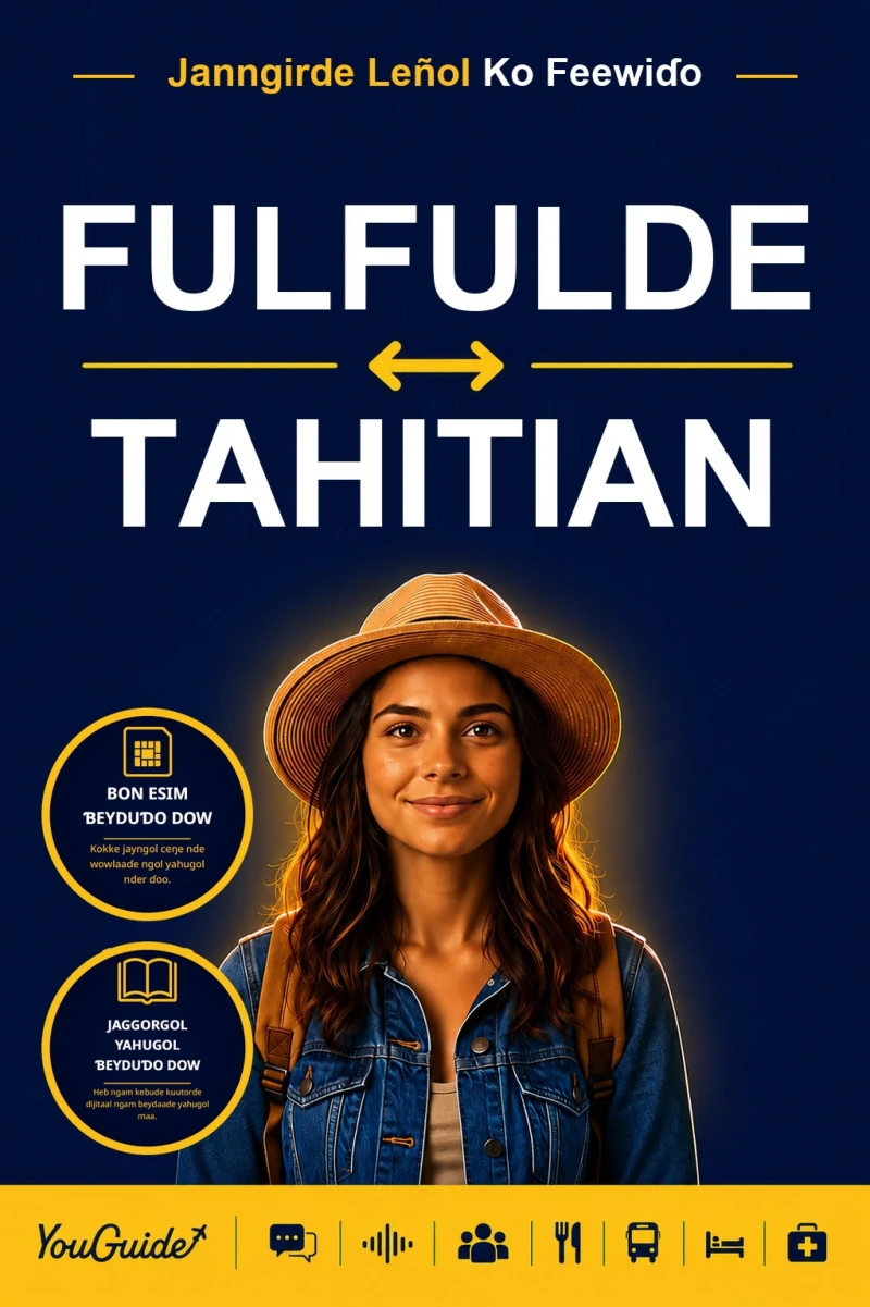 Portada: The Language Guide for Travelers - Fulani to Tahitian