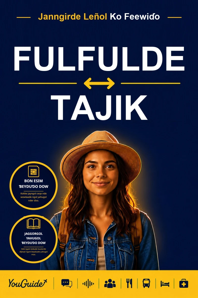 Portada: The Language Guide for Travelers - Fulani to Tajik