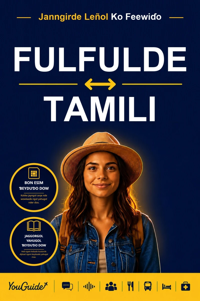 Portada: The Language Guide for Travelers - Fulani to Tamil