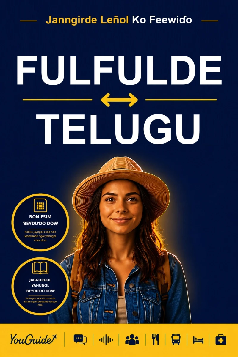 Portada: The Language Guide for Travelers - Fulani to Telugu