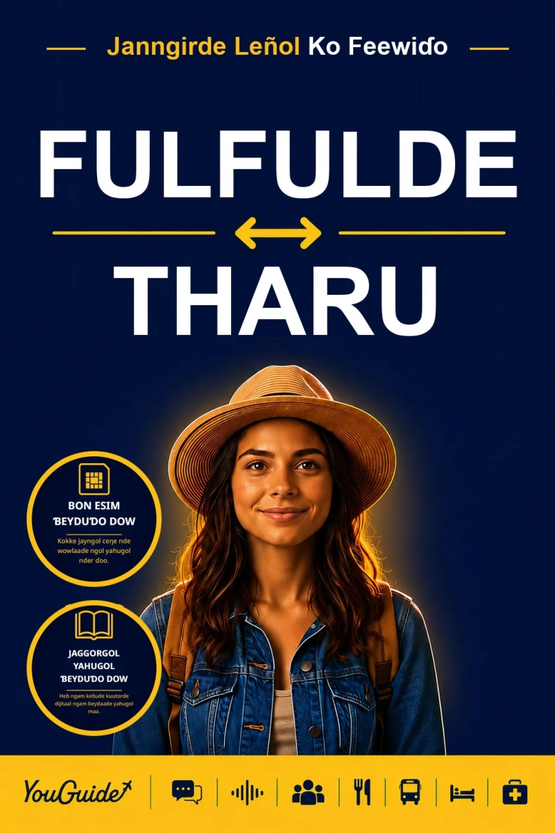 Portada: The Language Guide for Travelers - Fulani to Tharu