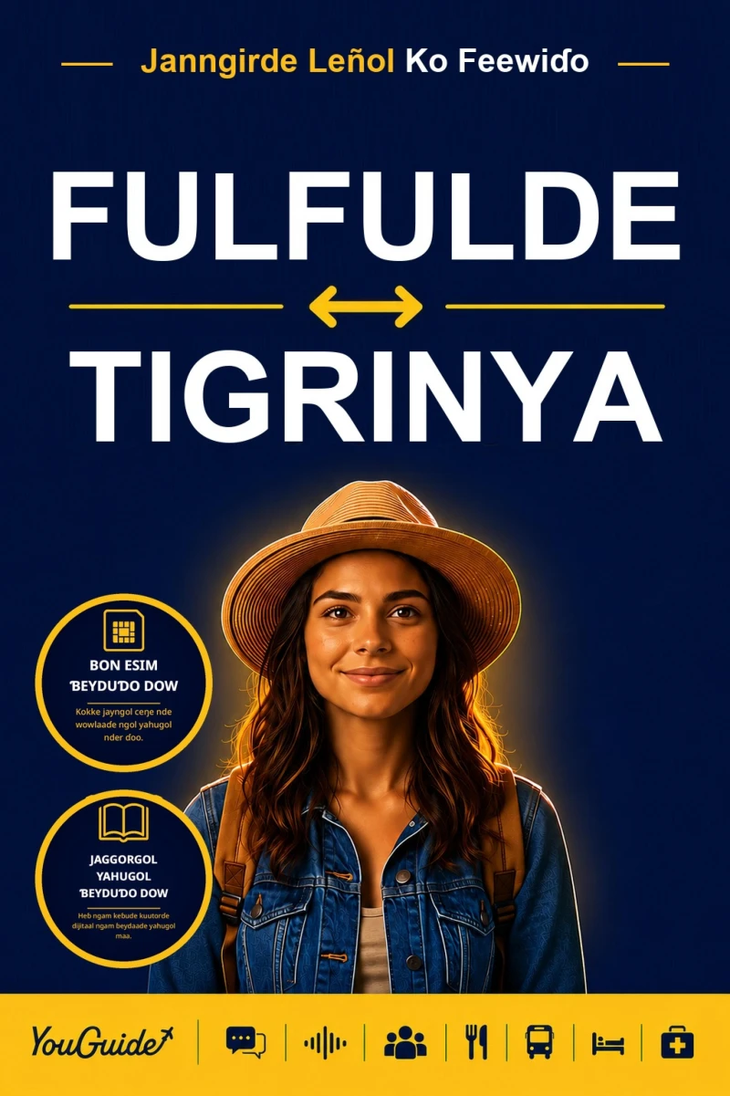 Portada: The Language Guide for Travelers - Fulani to Tigrinya