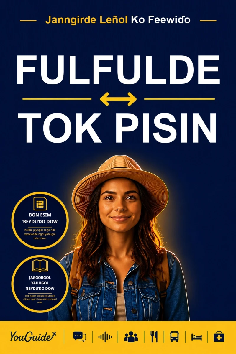 Portada: The Language Guide for Travelers - Fulani to Tok Pisin