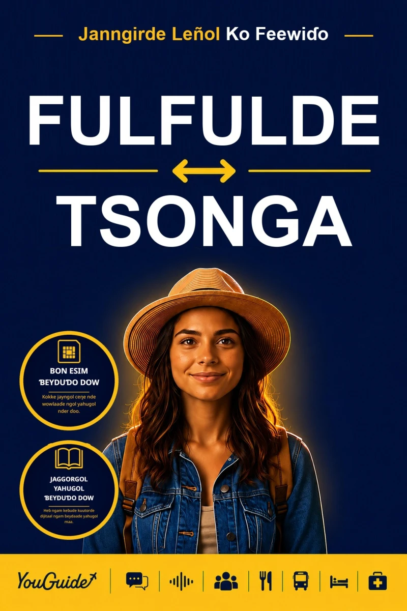 Portada: The Language Guide for Travelers - Fulani to Tsonga
