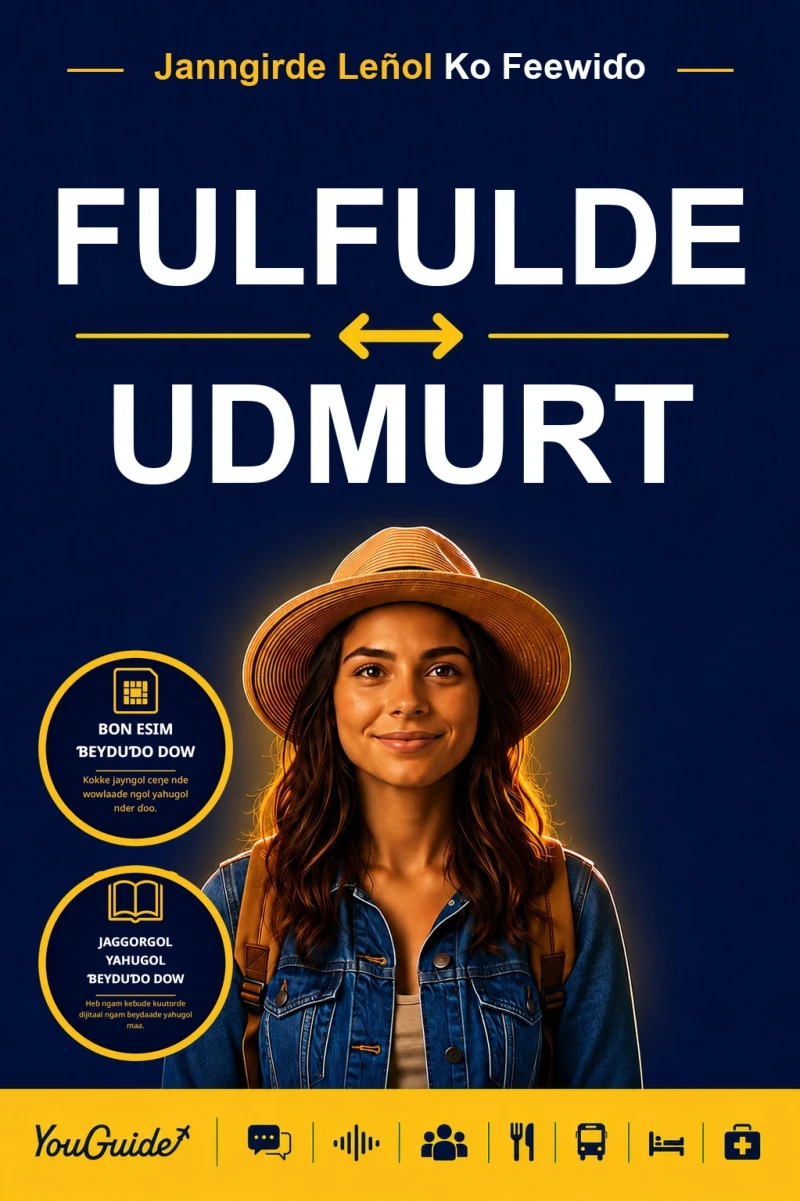 Portada: The Language Guide for Travelers - Fulani to Udmurt