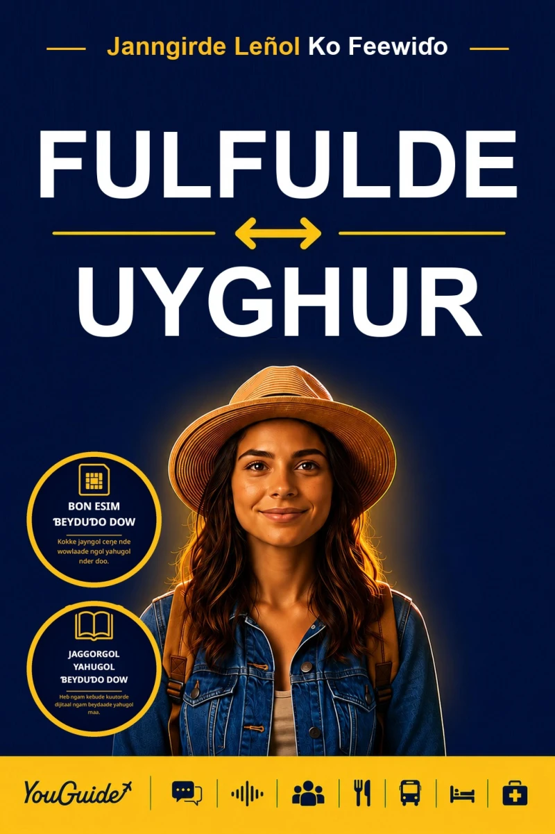 Portada: The Language Guide for Travelers - Fulani to Uyghur