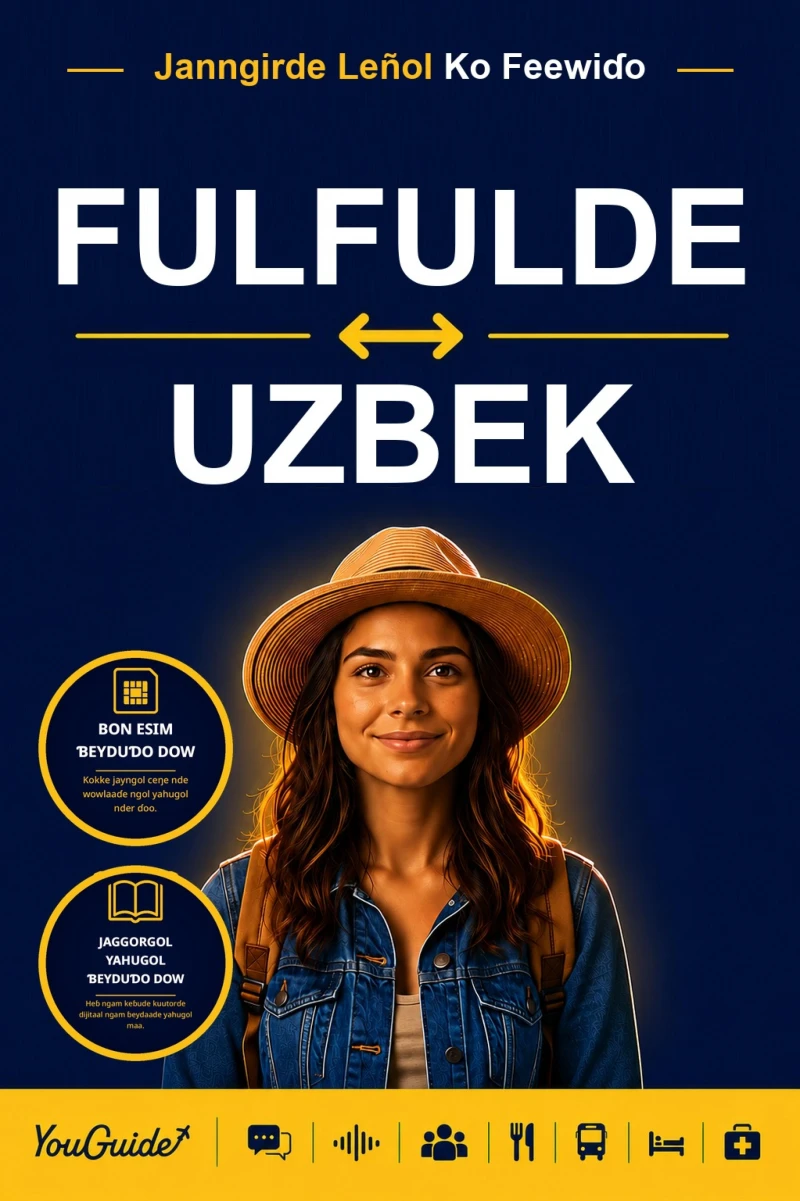 Portada: The Language Guide for Travelers - Fulani to Uzbek
