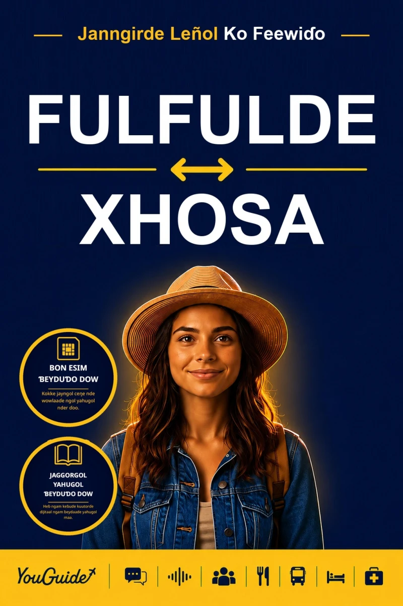 Portada: The Language Guide for Travelers - Fulani to Xhosa