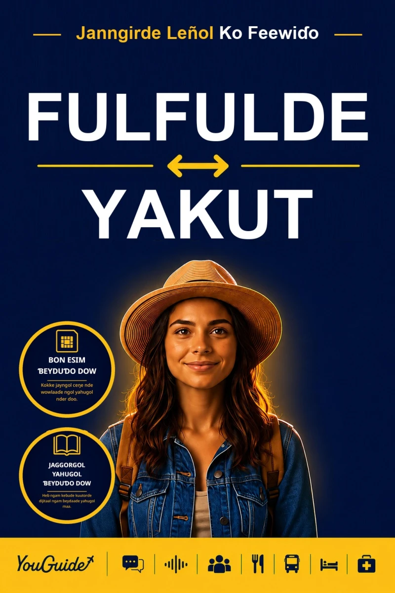 Portada: The Language Guide for Travelers - Fulani to Yakut