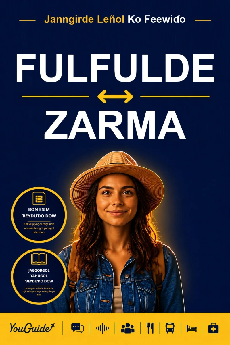 Portada: The Language Guide for Travelers - Fulani to Zarma