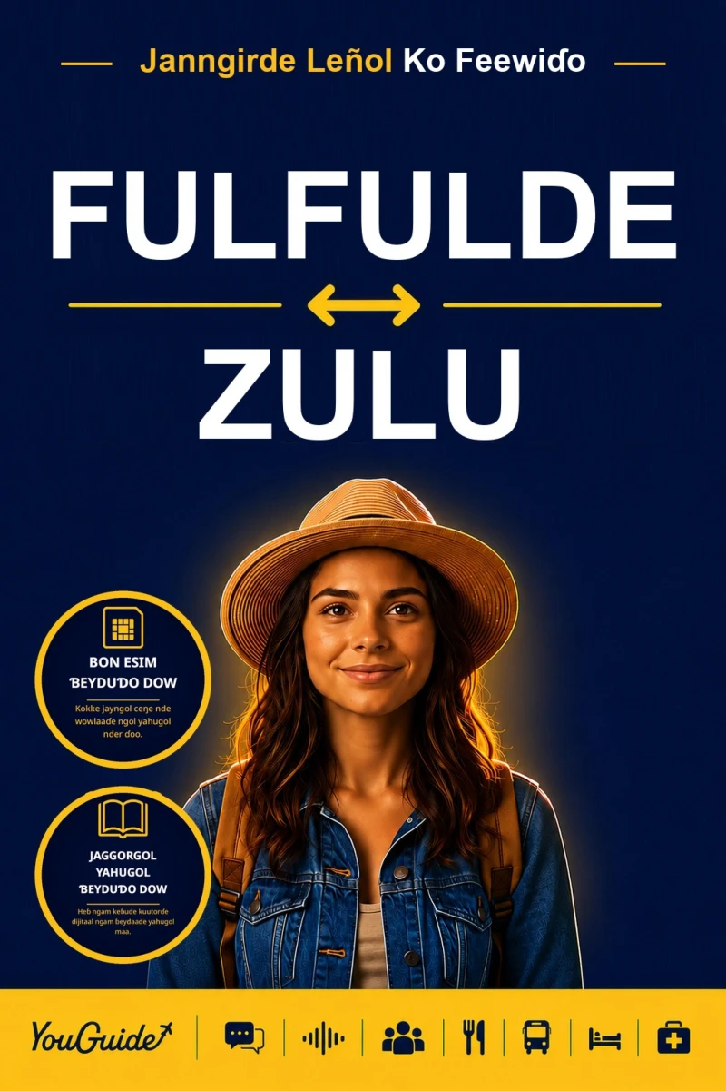 Portada: The Language Guide for Travelers - Fulani to Zulu
