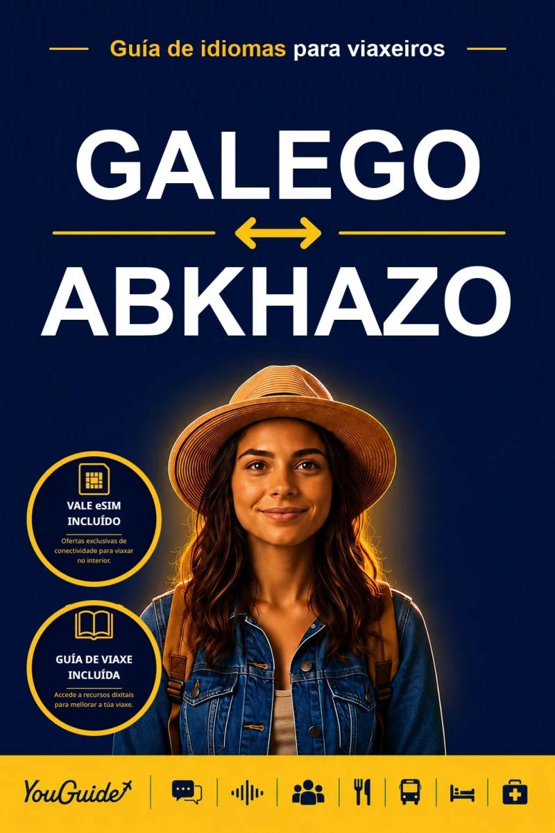Portada: The Language Guide for Travelers - Galician to Abkhaz