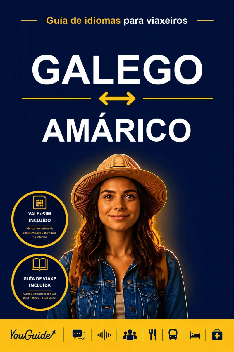 Portada: The Language Guide for Travelers - Galician to Amharic