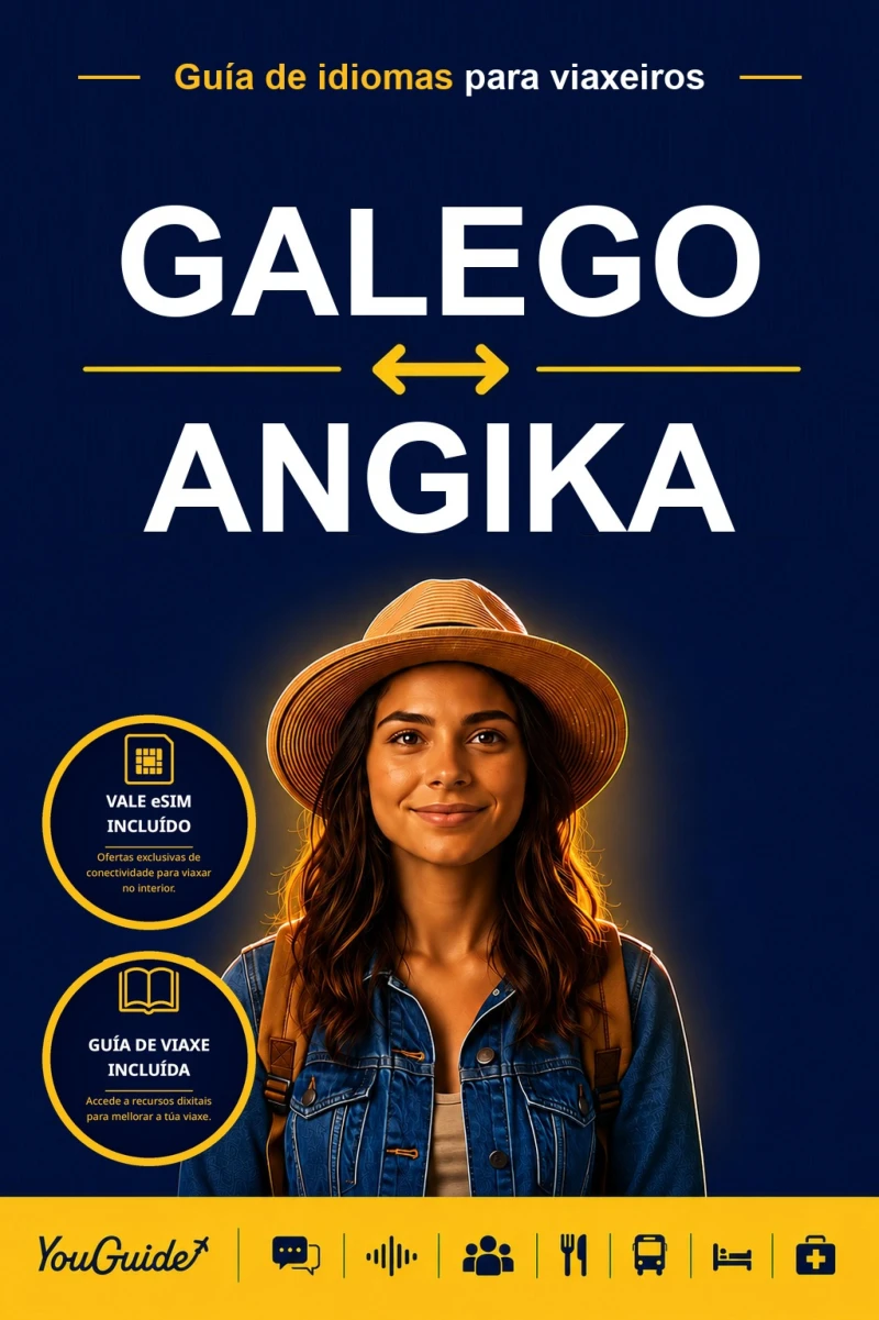Portada: The Language Guide for Travelers - Galician to Angika