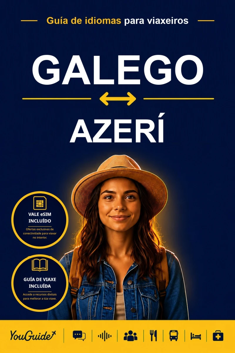 Portada: The Language Guide for Travelers - Galician to Azerbaijani