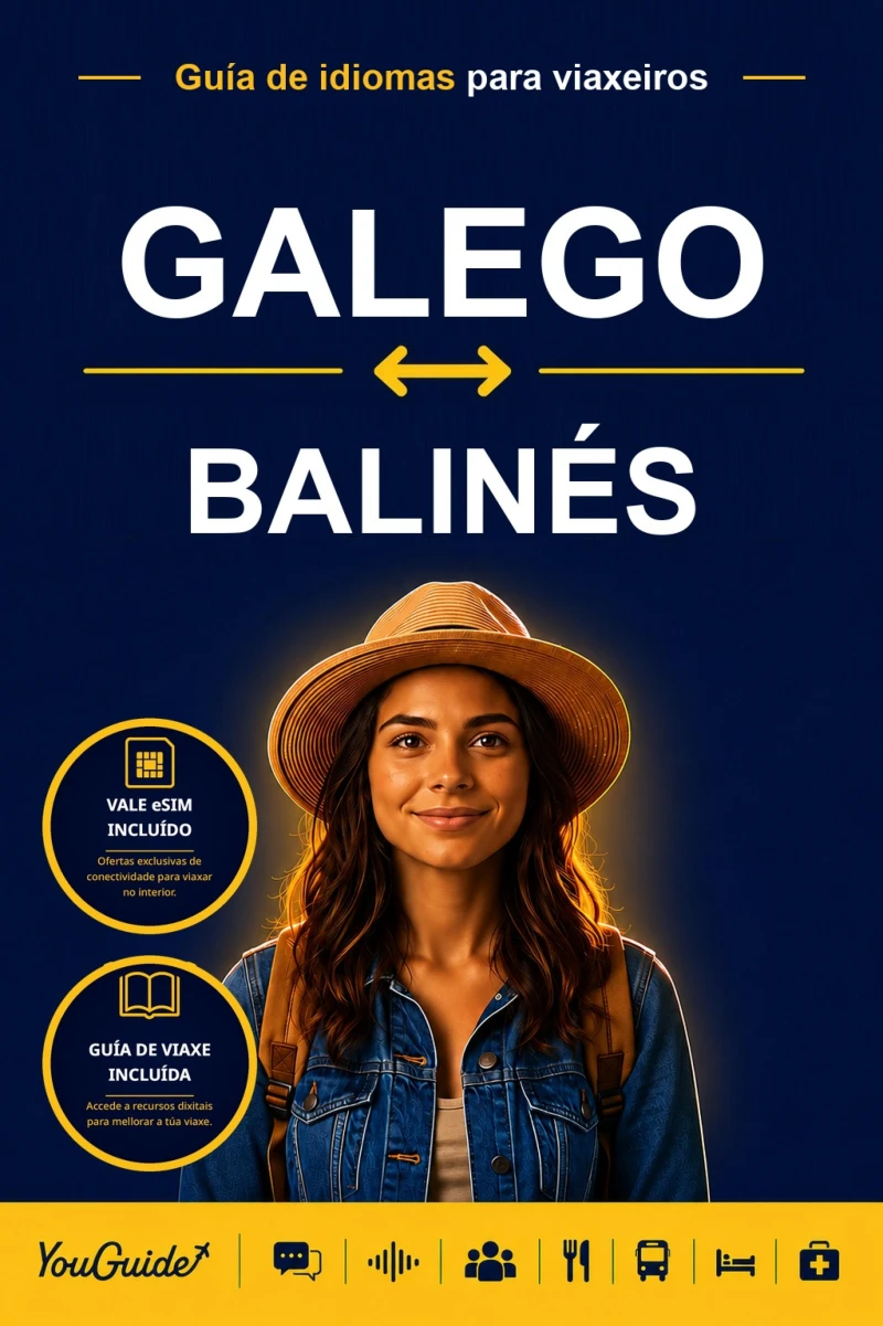 Portada: The Language Guide for Travelers - Galician to Balinese