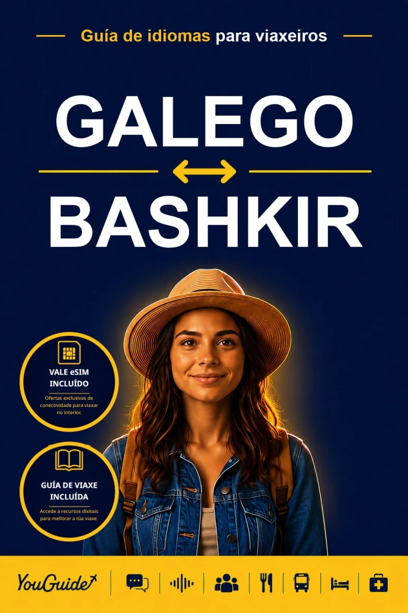 Portada: The Language Guide for Travelers - Galician to Bashkir