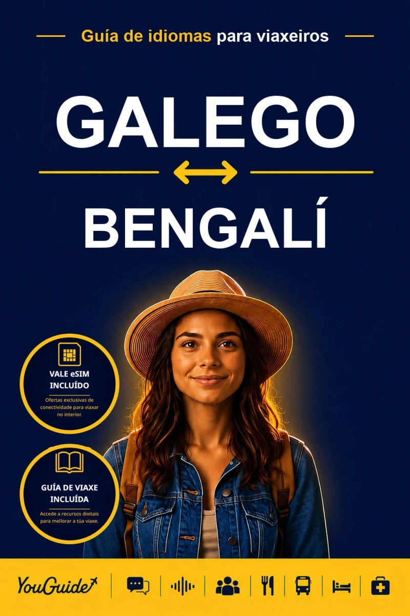 Portada: The Language Guide for Travelers - Galician to Bengali