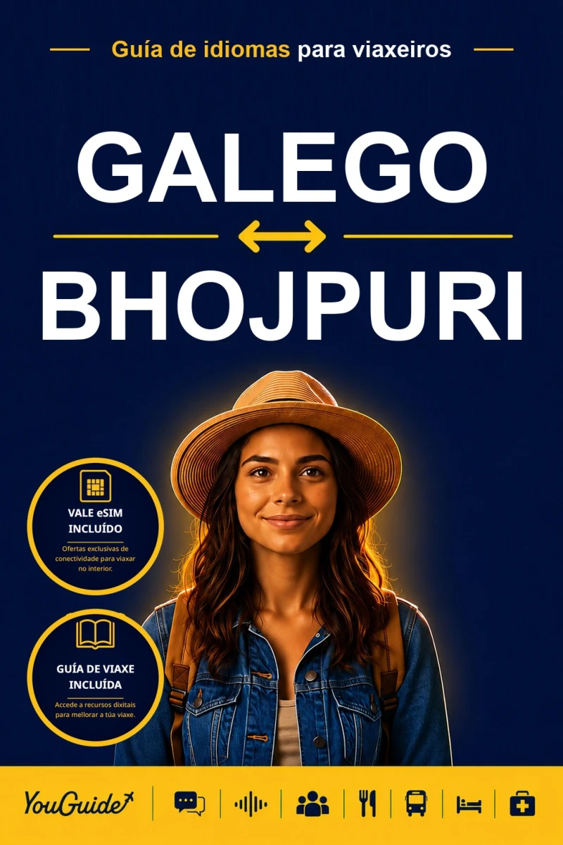 Portada: The Language Guide for Travelers - Galician to Bhojpuri