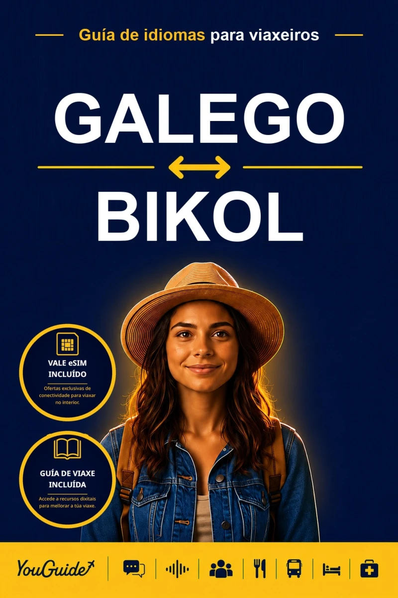 Portada: The Language Guide for Travelers - Galician to Bikol