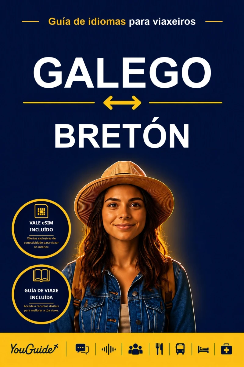 Portada: The Language Guide for Travelers - Galician to Breton