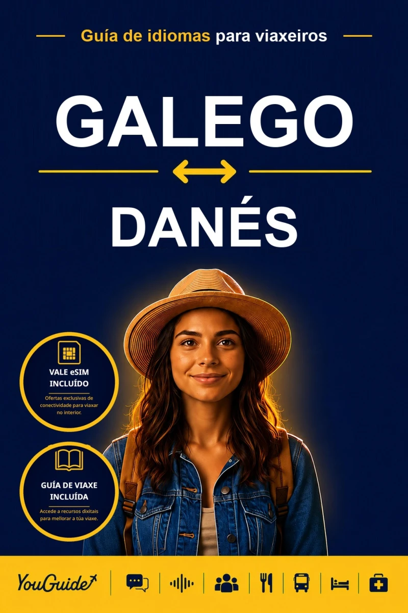 Portada: The Language Guide for Travelers - Galician to Danish