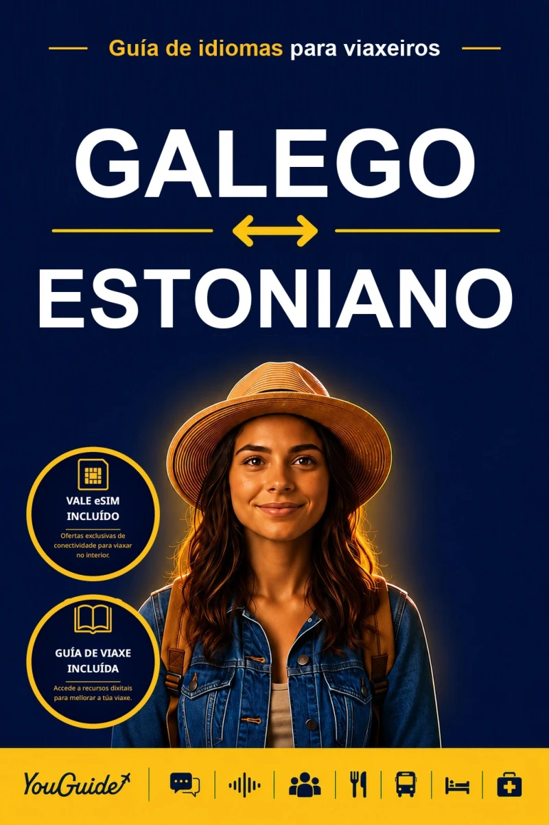 Portada: The Language Guide for Travelers - Galician to Estonian