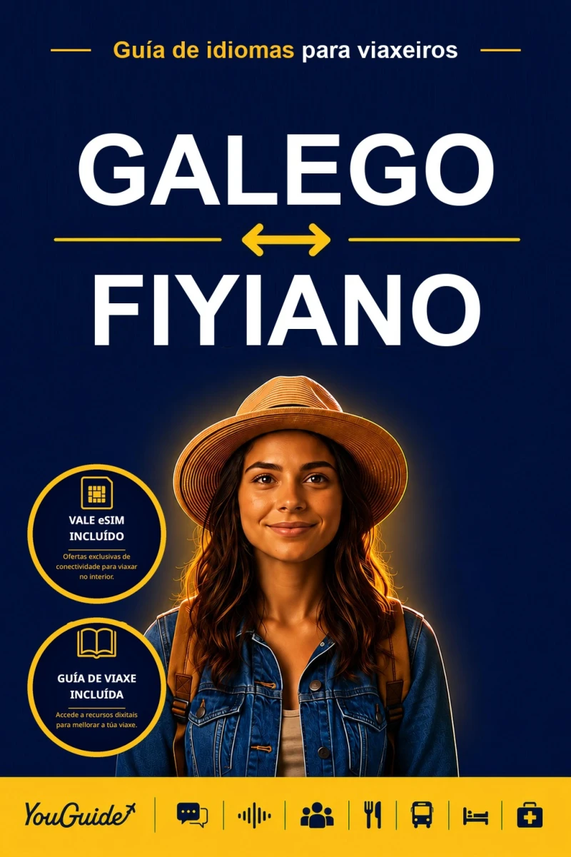 Portada: The Language Guide for Travelers - Galician to Fijian