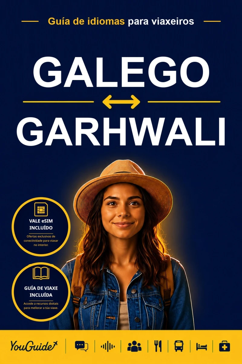 Portada: The Language Guide for Travelers - Galician to Garhwali