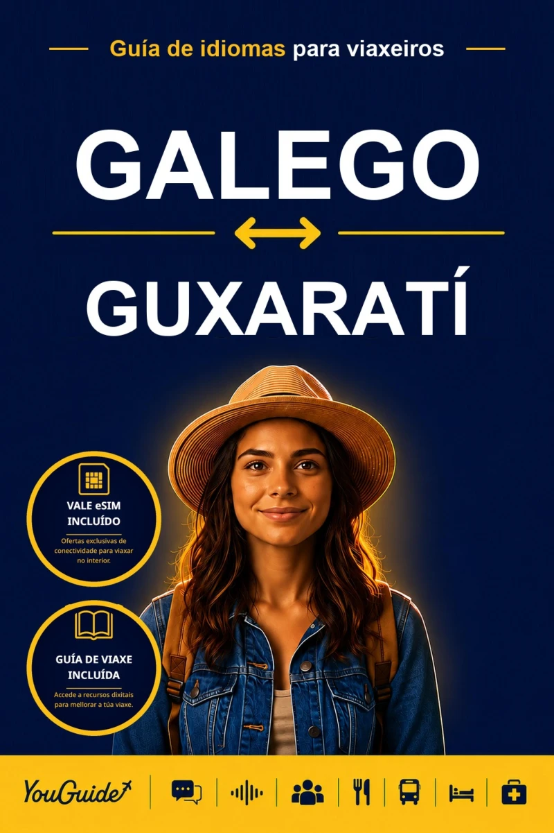 Portada: The Language Guide for Travelers - Galician to Gujarati