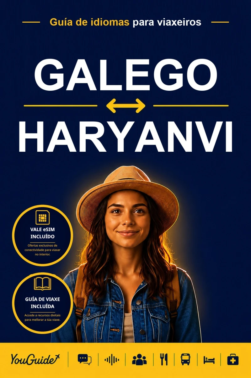 Portada: The Language Guide for Travelers - Galician to Haryanvi