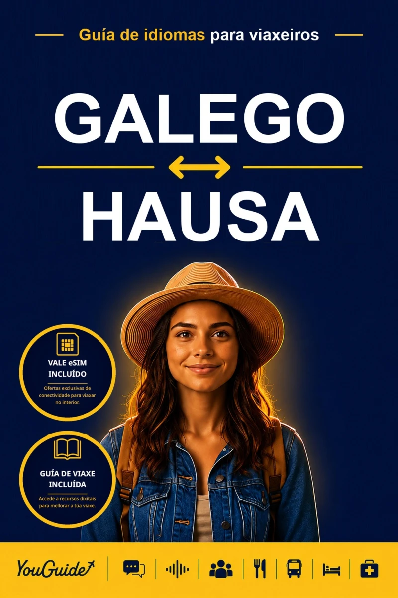 Portada: The Language Guide for Travelers - Galician to Hausa