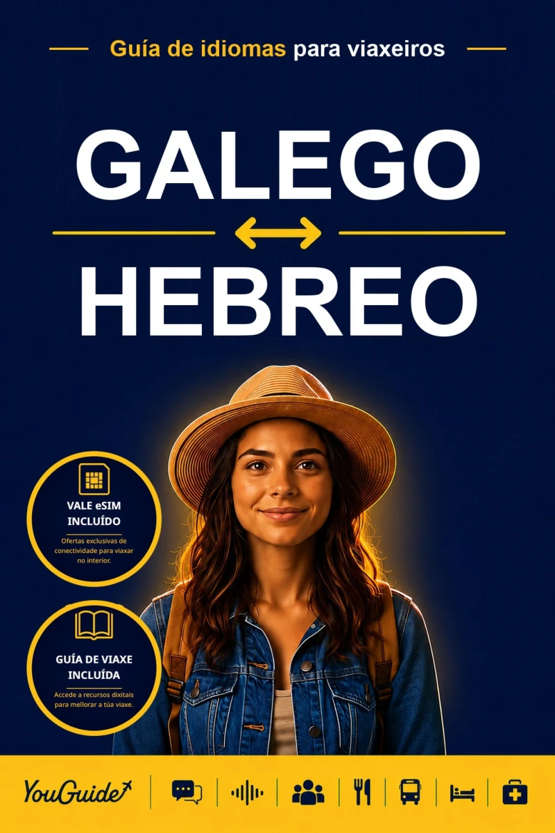 Portada: The Language Guide for Travelers - Galician to Hebrew