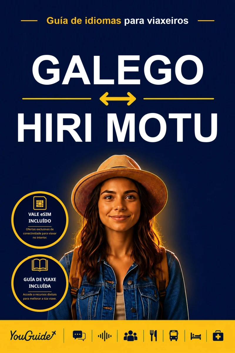 Portada: The Language Guide for Travelers - Galician to Hiri Motu