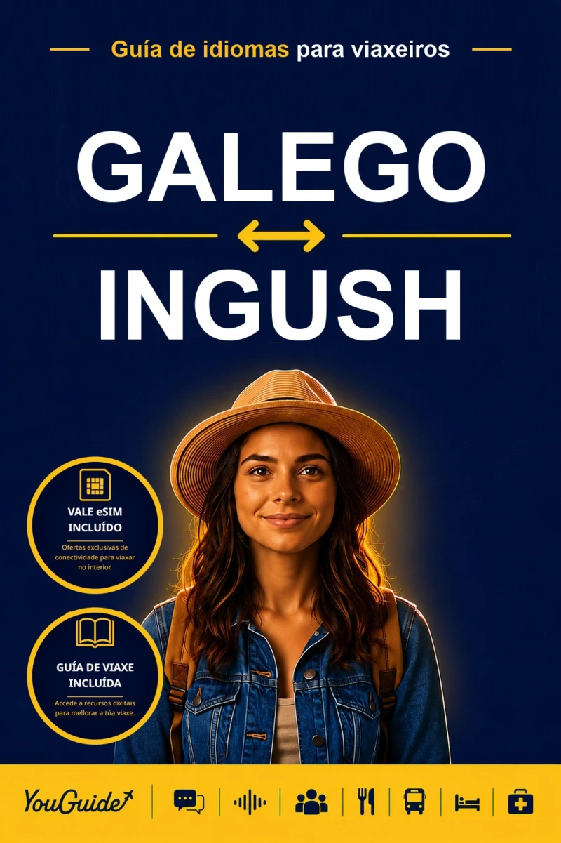 Portada: The Language Guide for Travelers - Galician to Ingush