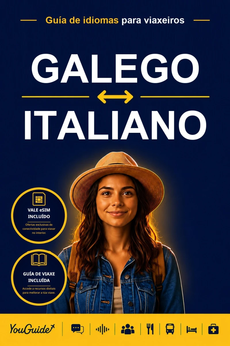 Portada: The Language Guide for Travelers - Galician to Italian