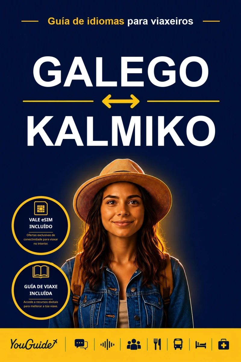 Portada: The Language Guide for Travelers - Galician to Kalmyk