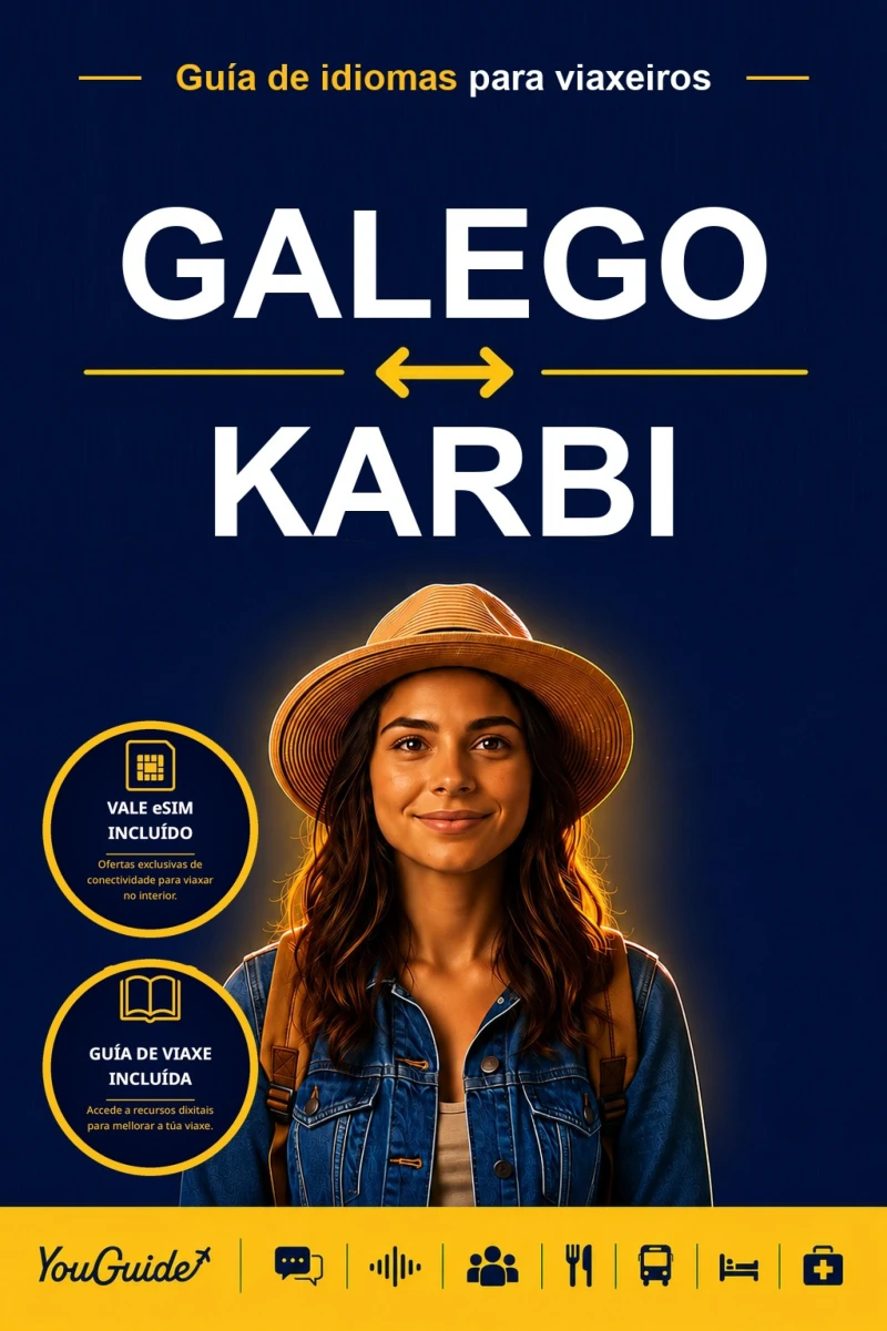 Portada: The Language Guide for Travelers - Galician to Karbi