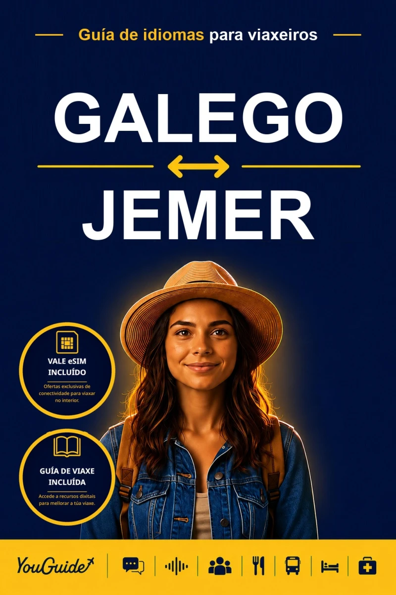Portada: The Language Guide for Travelers - Galician to Khmer