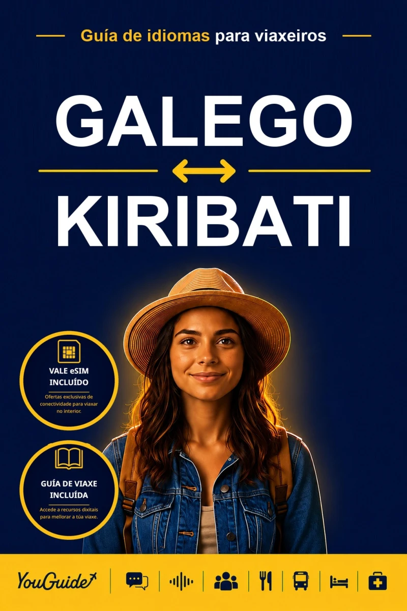 Portada: The Language Guide for Travelers - Galician to Kiribati