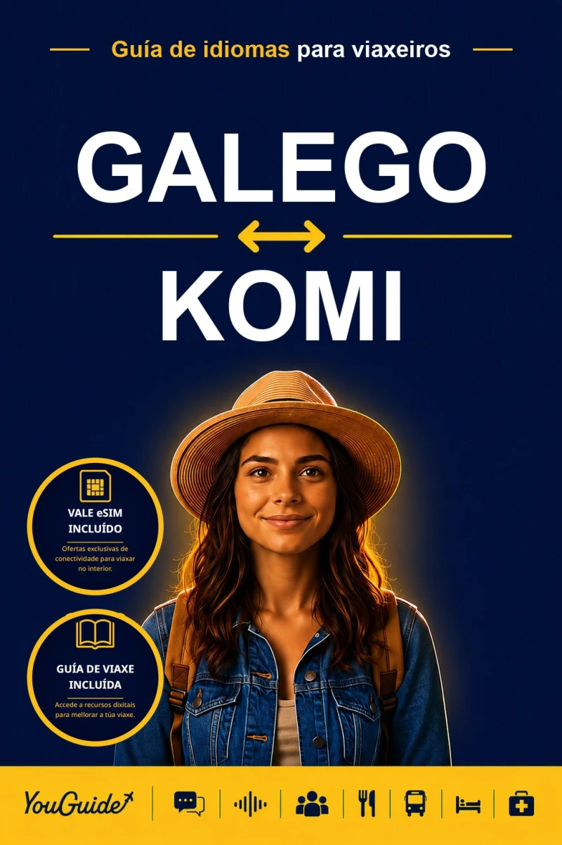 Portada: The Language Guide for Travelers - Galician to Komi