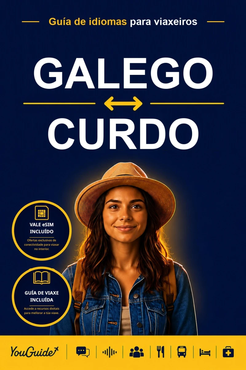 Portada: The Language Guide for Travelers - Galician to Kurdish