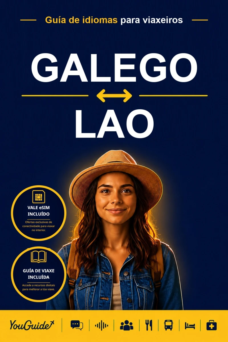 Portada: The Language Guide for Travelers - Galician to Lao