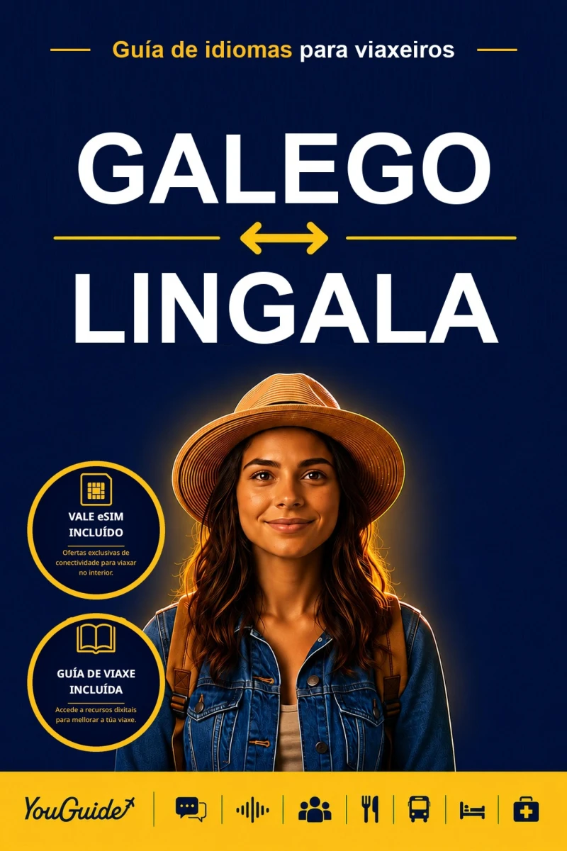 Portada: The Language Guide for Travelers - Galician to Lingala