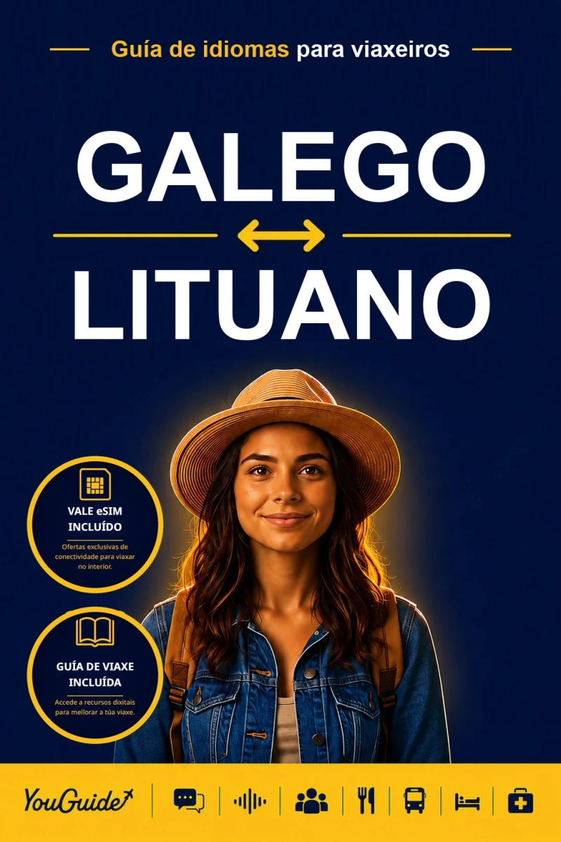 Portada: The Language Guide for Travelers - Galician to Lithuanian