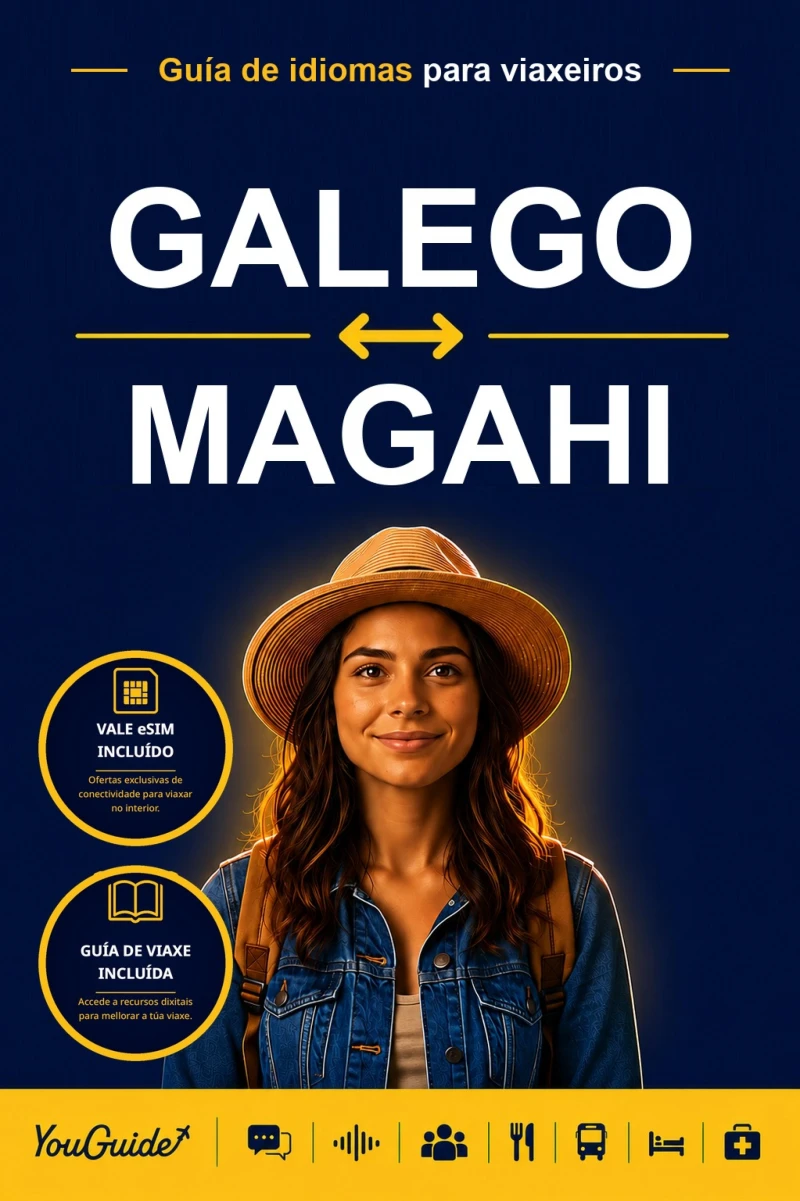 Portada: The Language Guide for Travelers - Galician to Magahi