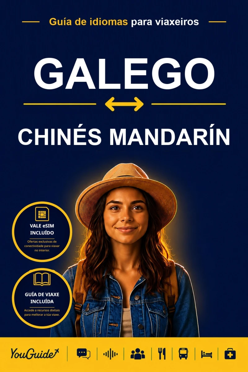Portada: The Language Guide for Travelers - Galician to Mandarin Chinese